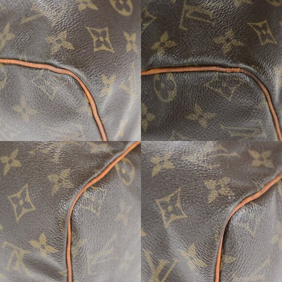 LOUIS VUITTON Speedy 30 Travel Hand Bag Monogram Leather Brown - Picture 7 of 14